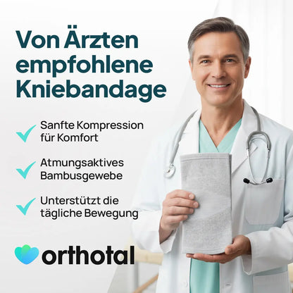 BioAktiv Bambus Kniebandage